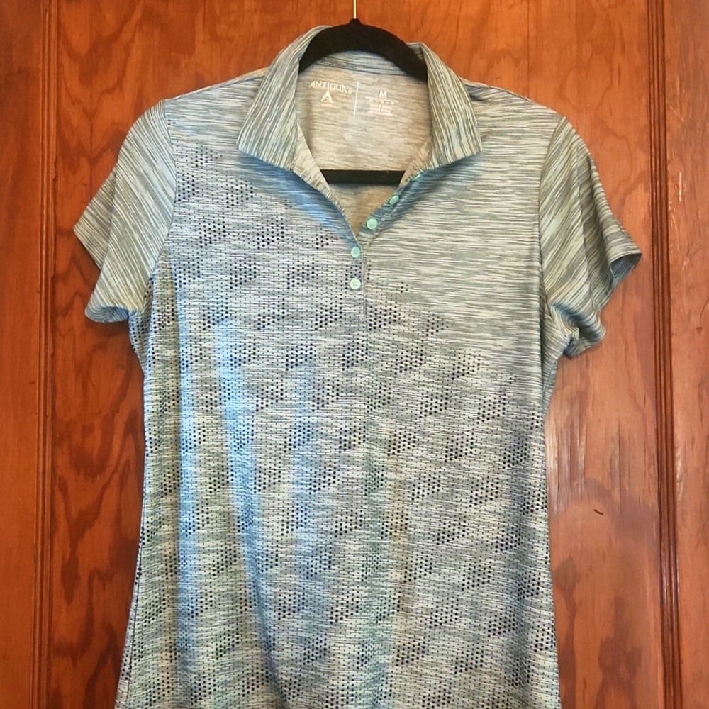 Womens Medium Golf Polo Shirt